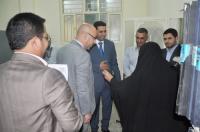 ضمن الزيارات الميدانية لقسم حقوق الانسان تم الاطلاع على المديريات التابعة للدوائر العدلية