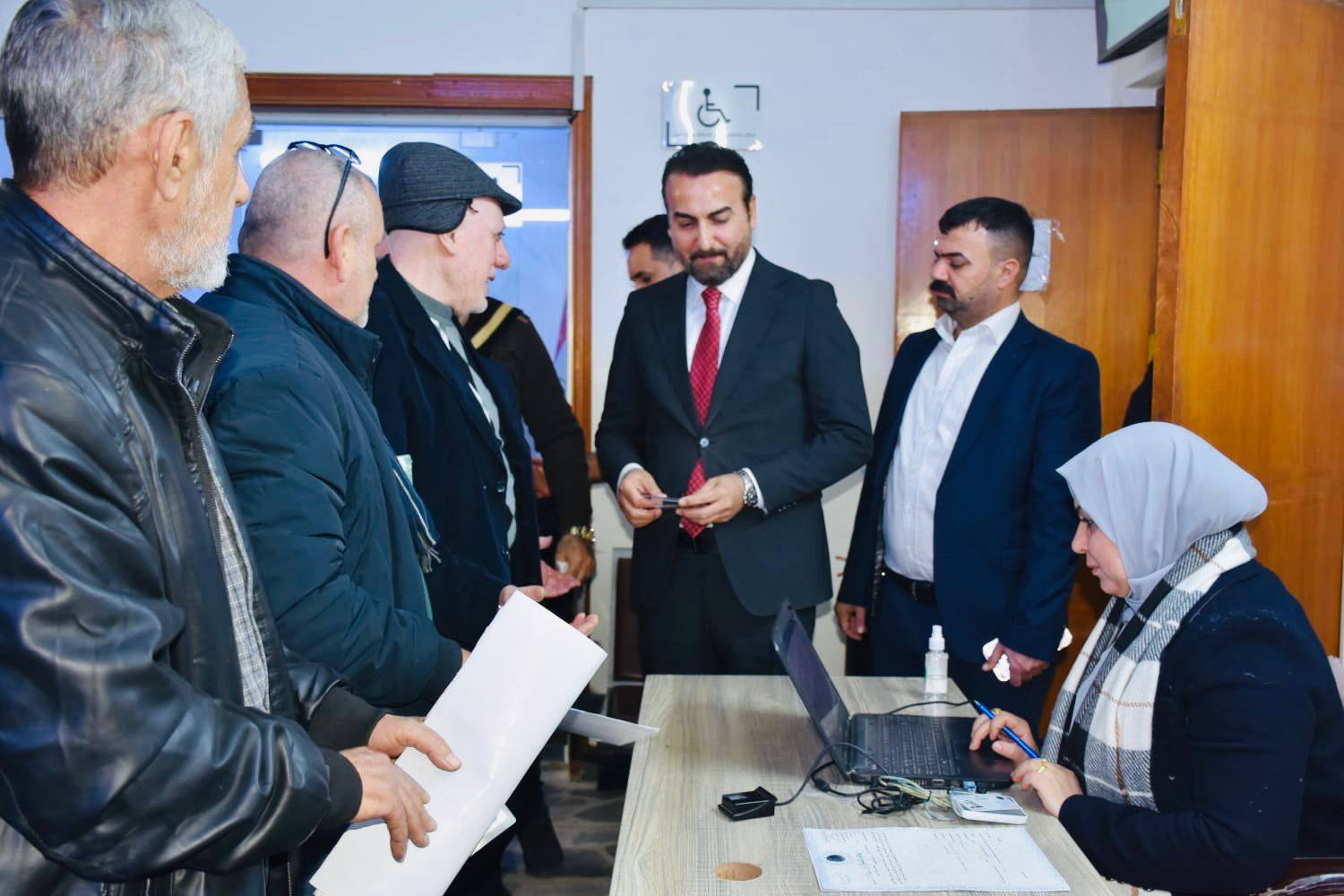 مدير عام دائرة الكتاب العدول يوجه بإكمال متطلبات اطلاق نظام الأتمتة الإلكترونية في دائرتي كاتب عدل الكاظمية الصباحي والمسائي