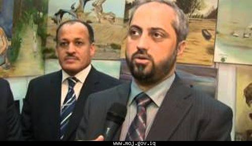 د.حيدر الزاملي يحضر افتتاحية معرض بغداد الدولي