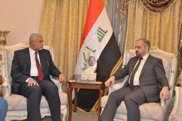 خلال استقباله السيد محافظ واسط