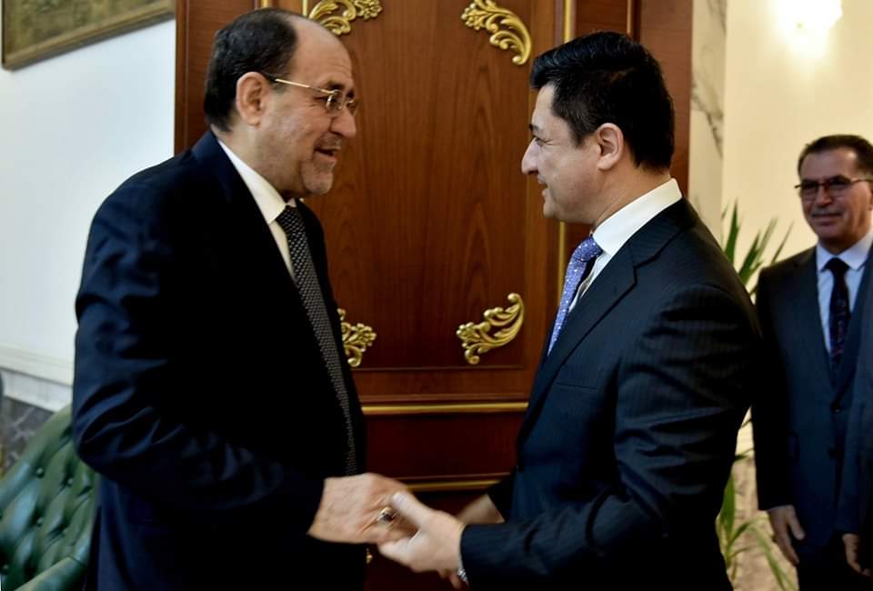 وزير العدل يبحث مع رئيس ائتلاف دولة القانون تعزيز جهود الحكومة في تطبيق البرنامج الوزاري