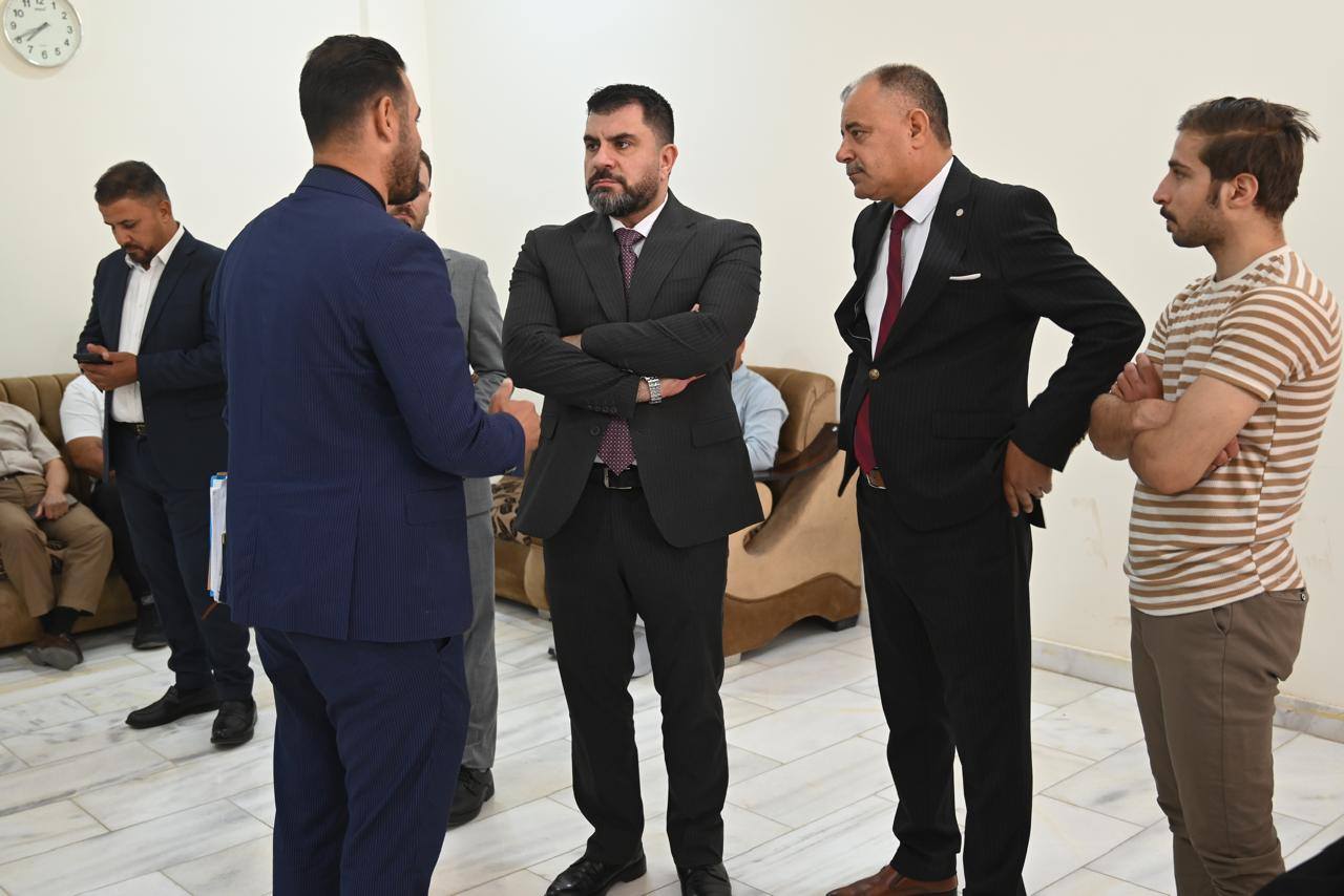 لمتابعة عمل المديريات لتقديم أفضل الخدمات للمواطنين... مدير عام دائرة التنفيذ يجري زيارة تفقدية إلى مديريتي تنفيذ الفلوجة والرمادي
