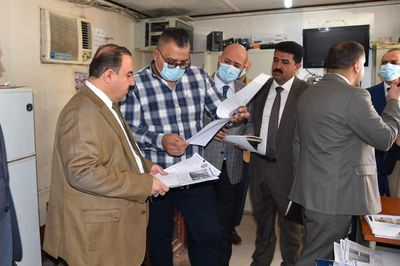 وزير العدل يجري زيارة تفقدية الى دائرة الاصلاح العراقية  ‏للاطلاع على إجراءات عمل قسم الاستقبال واخلاء السبيل