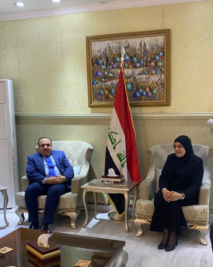 وزير العدل يلتقي وكيل وزارة المالية لبحث الية إطلاق ‏صرف حوافز موظفي دائرة التنفيذ ‏