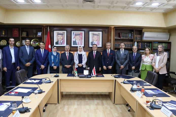 خلال الاجتماع التفاوضي بين وزارتي العدل في ‏العراق والاردن