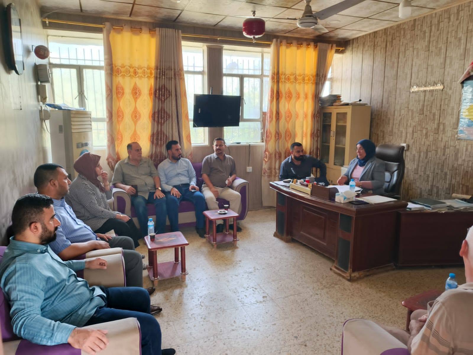 خلال زيارتها الميدانية إلى قضاء بلد… مدير عام التسجيل العقاري توجه بتوفير موقع بديل للمديرية خلال شهر