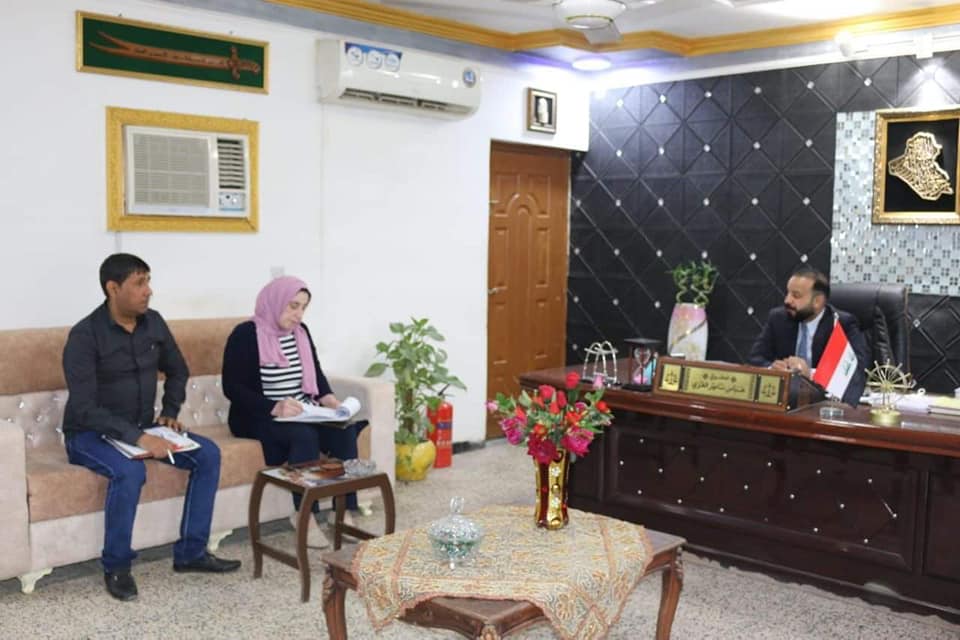 قسم الرصد التابع لدائرة حقوق الإنسان ينظم زيارة ميدانية لدائرة الإصلاح العراقية
