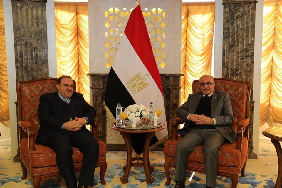 خلال زيارة معاليه الى جمهورية مصر العربية