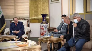 وزير العدل القاضي سالار عبد الستار محمد يلبي مناشدة ذوي الشهداء وجرحى القوات الامنية البطلة بخصوص الاراضي في محافظة كربلاء المقدسة