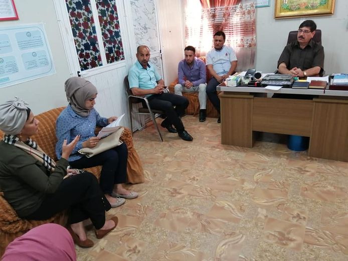 دائرة اصلاح الاحداث تبحث مع منظمة دولية التعاون في مجال حقوق ‏الاطفال