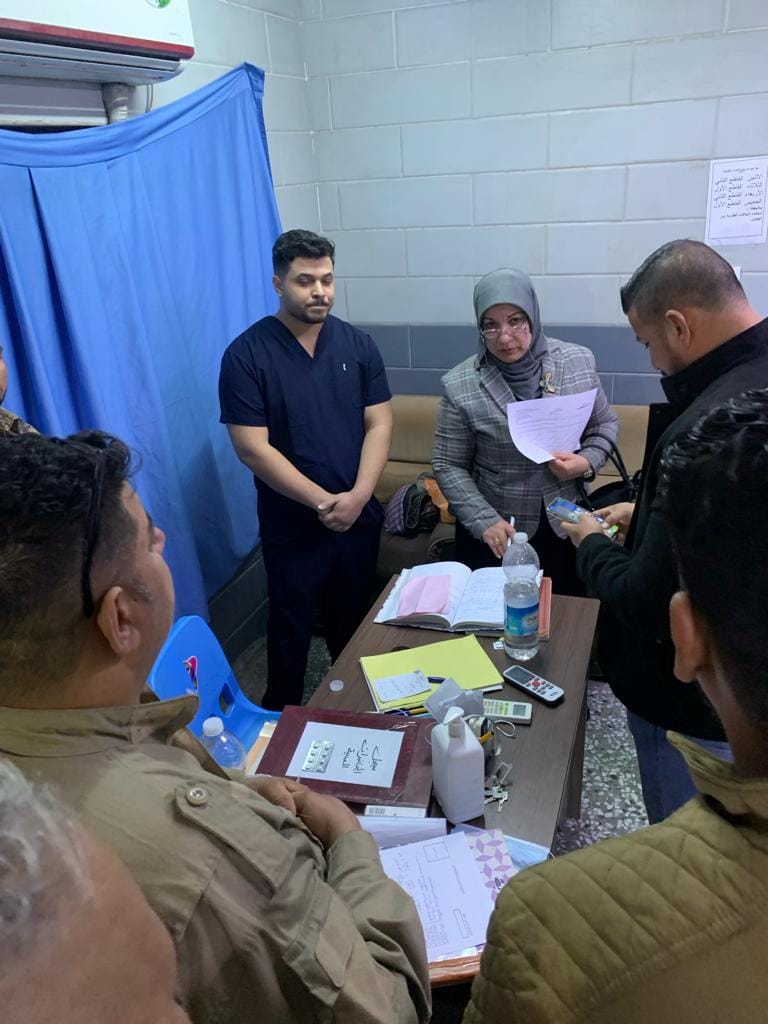 القائم بتيسير أعمال المدير العام لدائرة إصلاح الإحداث تجري زيارة تفقدية الى مدرسة تأهيل الصبيان 
