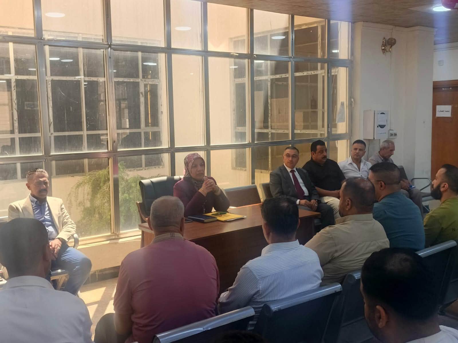 مدير عام التسجيل العقاري تتفقد مديرية نينوى لمتابعة تنفيذ مبادرة توزيع مليون قطعة ارض سكنية