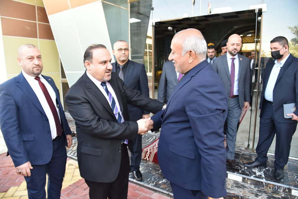 خلال زيارته الى محافظة كربلاء المقدسة 