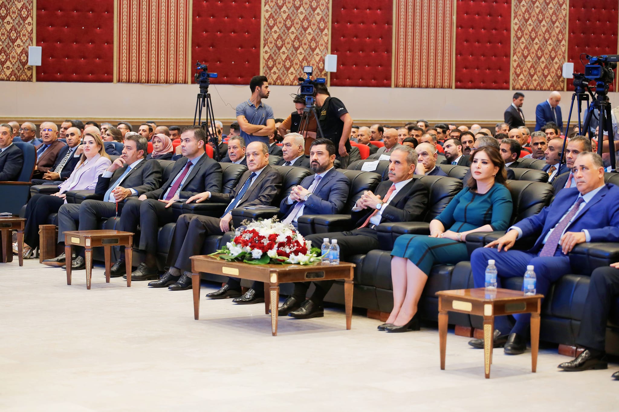 وزير العدل د. خالد شواني يشارك في احتفالية نقابة المحامين بمرور 90 عاما على تأسيسها ويحضر الجلسة الافتتاحية لاجتماع المكتب الطارئ لاتحاد المحامين العرب ببغداد.