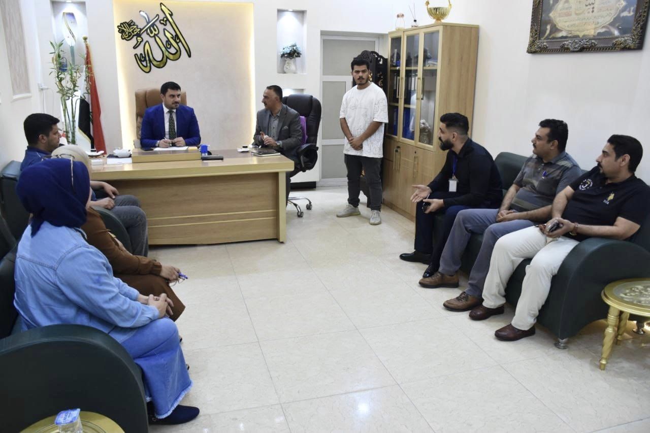 بهدف تعزيز التواصل وتوفير متطلبــات العمل.. مدير عام دائرة الكتاب العدول يجري زيارة تفقدية لدائرة الكاتب العدل في الرمادي