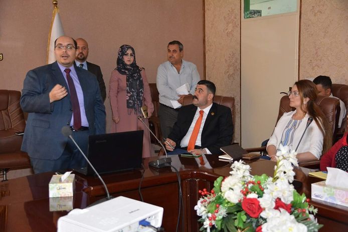 قسم إدارة الجودة ينظم ورشة عمل عن كتابة وتبسيط الإجراءات لموظفي الوزارة