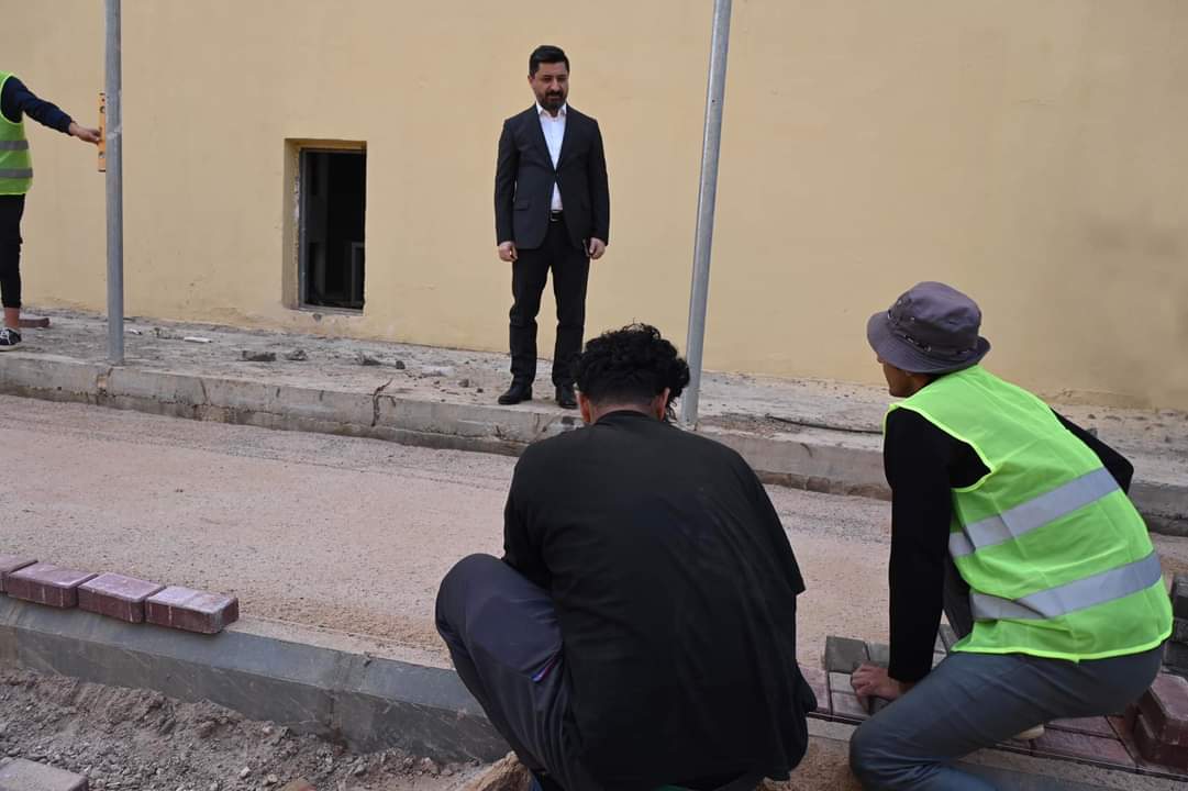 خلال زيارته الى محافظة ميسان   وزير العدل د.خالد شواني يتابع ميدانيا المراحل النهائية لانجاز مشروع توسعة سجن العمارة المركزي .       اعلام وزارة العدل  ٢٨/تشرين الثاني / ٢٠٢٣
