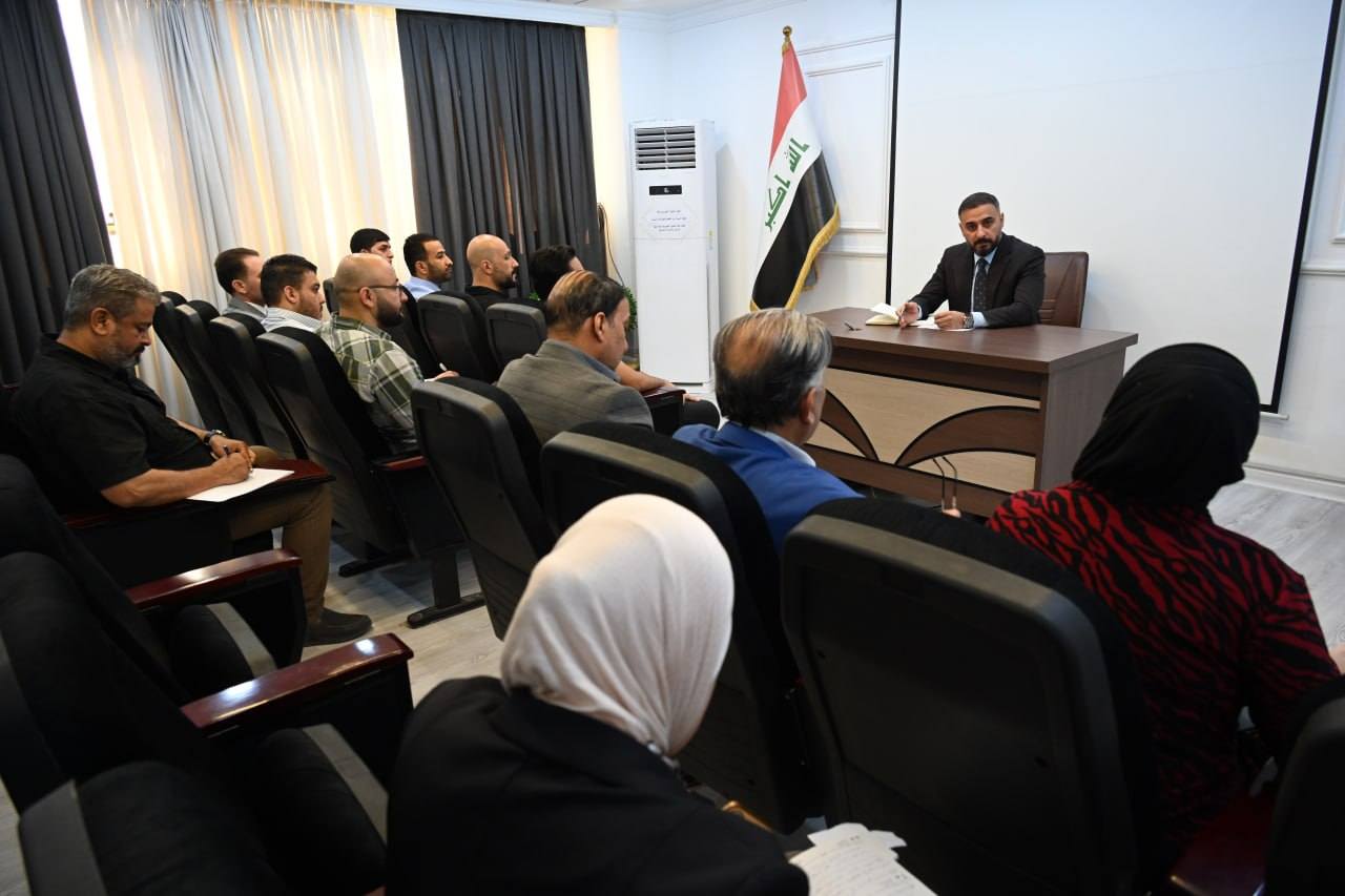 مدير إعلام وزارة العدل يجتمع بمنسقي ومسؤولي الإعلام في الدوائر العدلية لبحث تطوير الخطاب الإعلامي وابراز انجازات الوزارة
