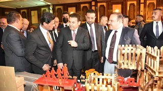 برعاية وزير العدل القاضي سالار عبد الستار محمدقيم سجن الناصرية المركزي معرضا لنتاجات واعمال النزلاء