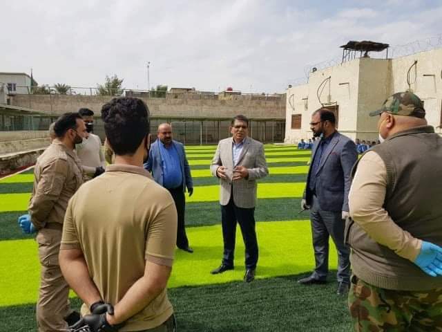 مدير عام دائرة إصلاح الاحداث يؤكد على أهمية اخذ الحيطة والحذر للحد من انتشار فايروس كورونا