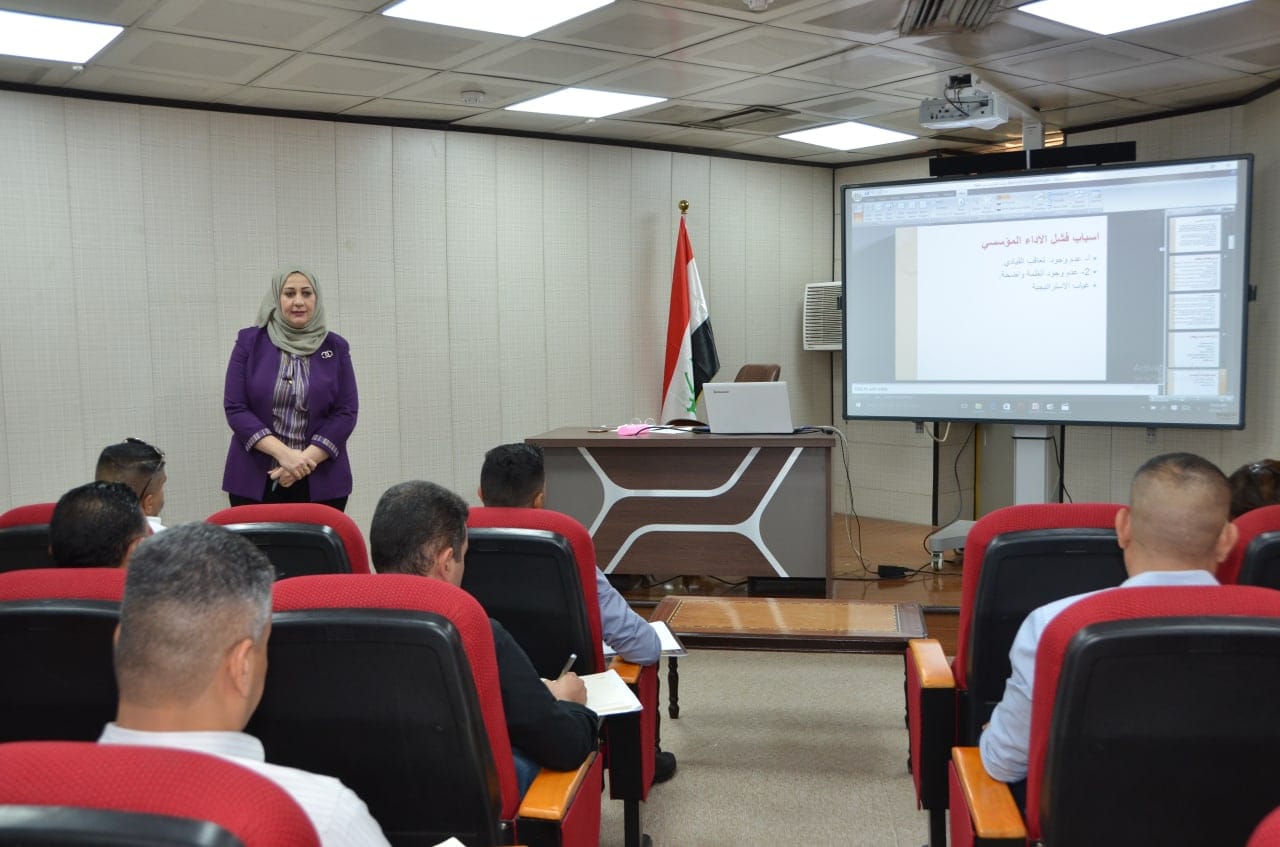 دائرة التخطيط العدلي تنظم الدورة التدريبية الخاصة بـ ‏‏(التخطيط الاستراتيجي / تقييم الاداء المؤسسي)‏