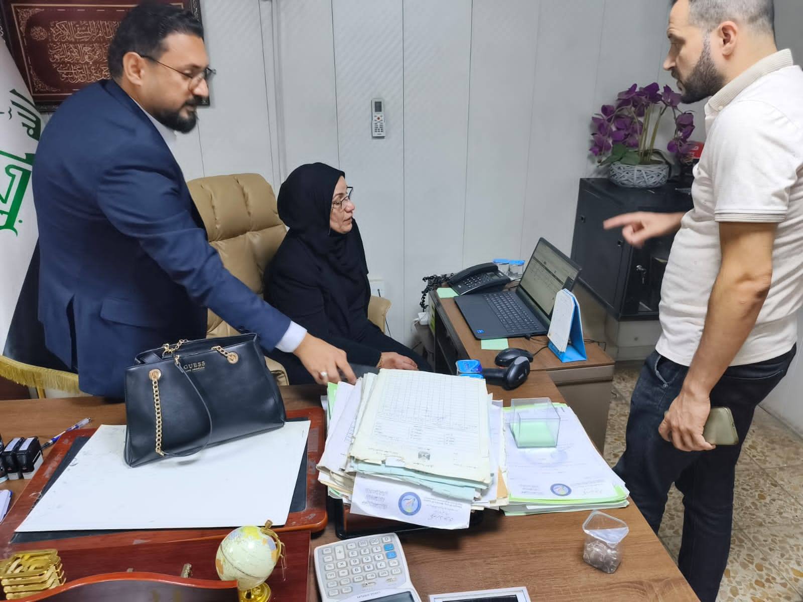 مديريات التسجيل العقاري في بغداد تواصل عملها في العطل الرسمية لتسريع إنجاز معاملات المواطنين الواردة عبر منصة 
