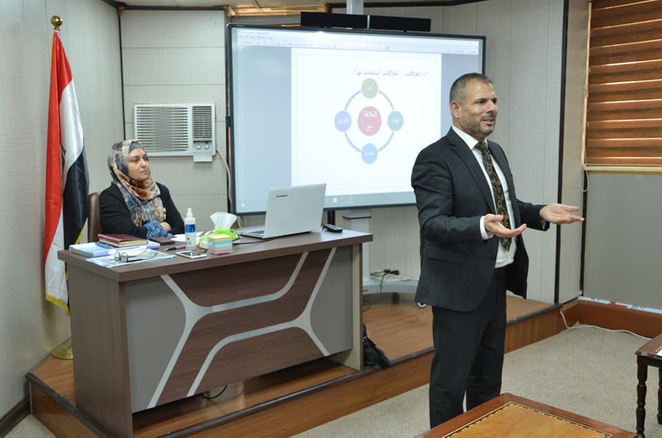 للنهوض بمستوى الاداء الوظيفي لموظفي الدوائر العدلية