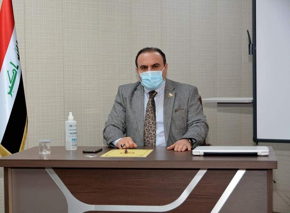خلال لقائه بعدد من موظفي دائرة الوقائع العراقية ‏