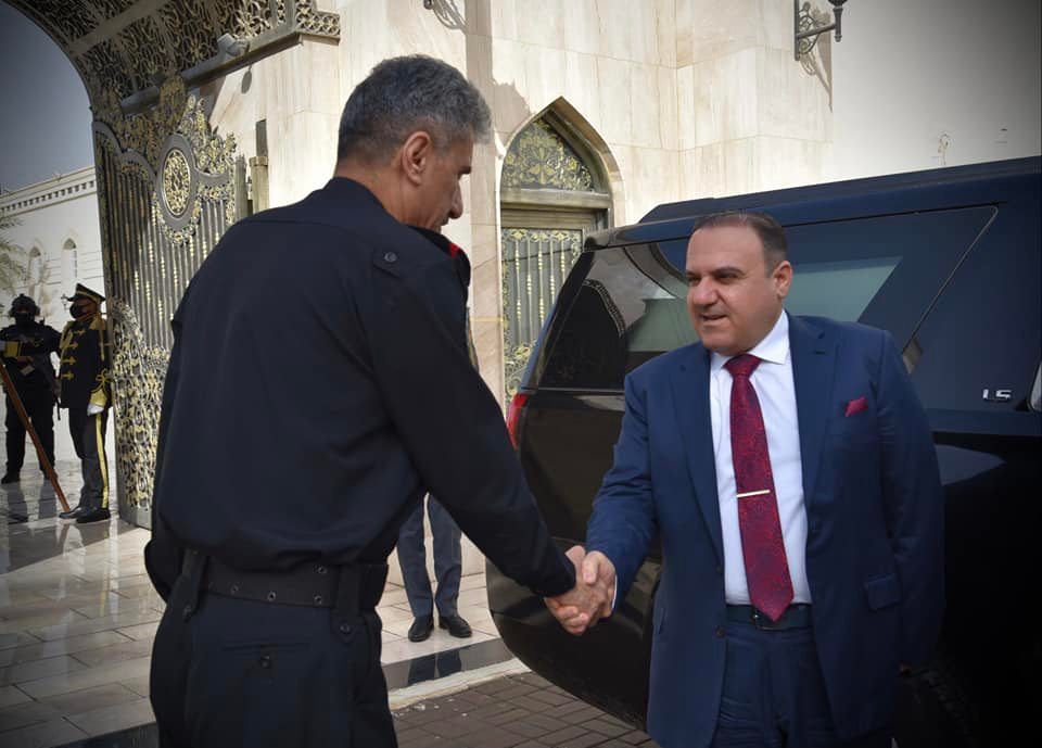 وزير العدل يبحث مع رئيس جهاز مكافحة الارهاب تأمين السجون الاصلاحية ‏