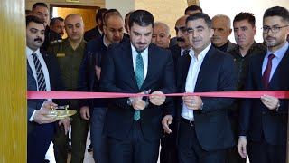 افتتاح دائرة الكاتب العدل في ناحية قره هنجير بمحافظة كركوك