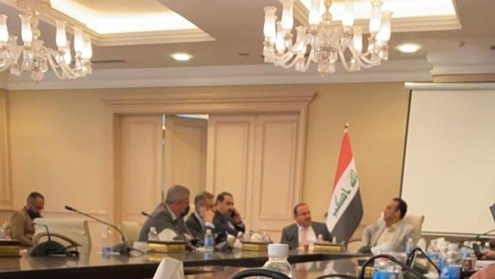 وزير العدل يبحث مع رئيس اللجنة المالية النيابية ‏تأمين مبالغ موظفي العقود المثبتين حديثا