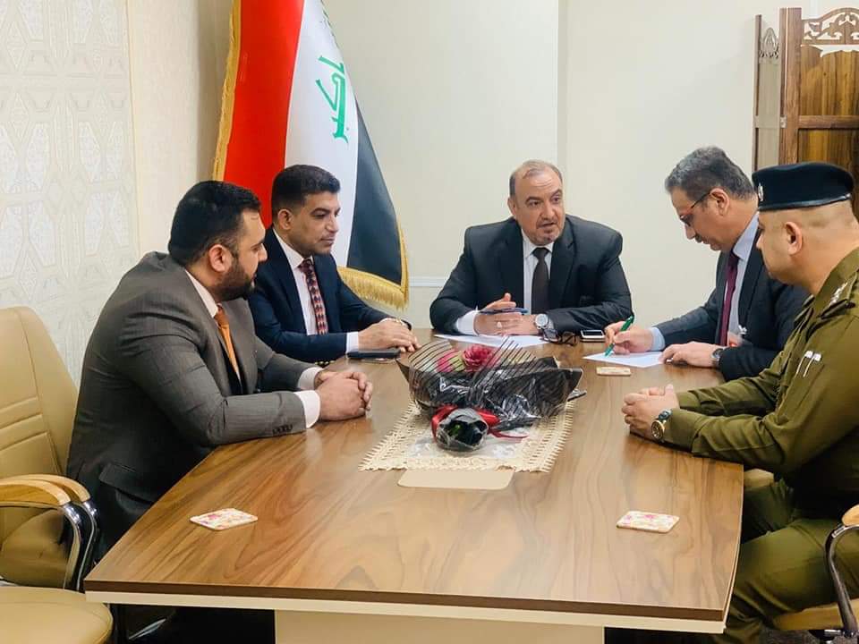 وكيل وزارة العدل يتابع إكمال صرف رواتب موظفي دائرتي التنفيذ والكتاب العدول لشهر آذار الحالي