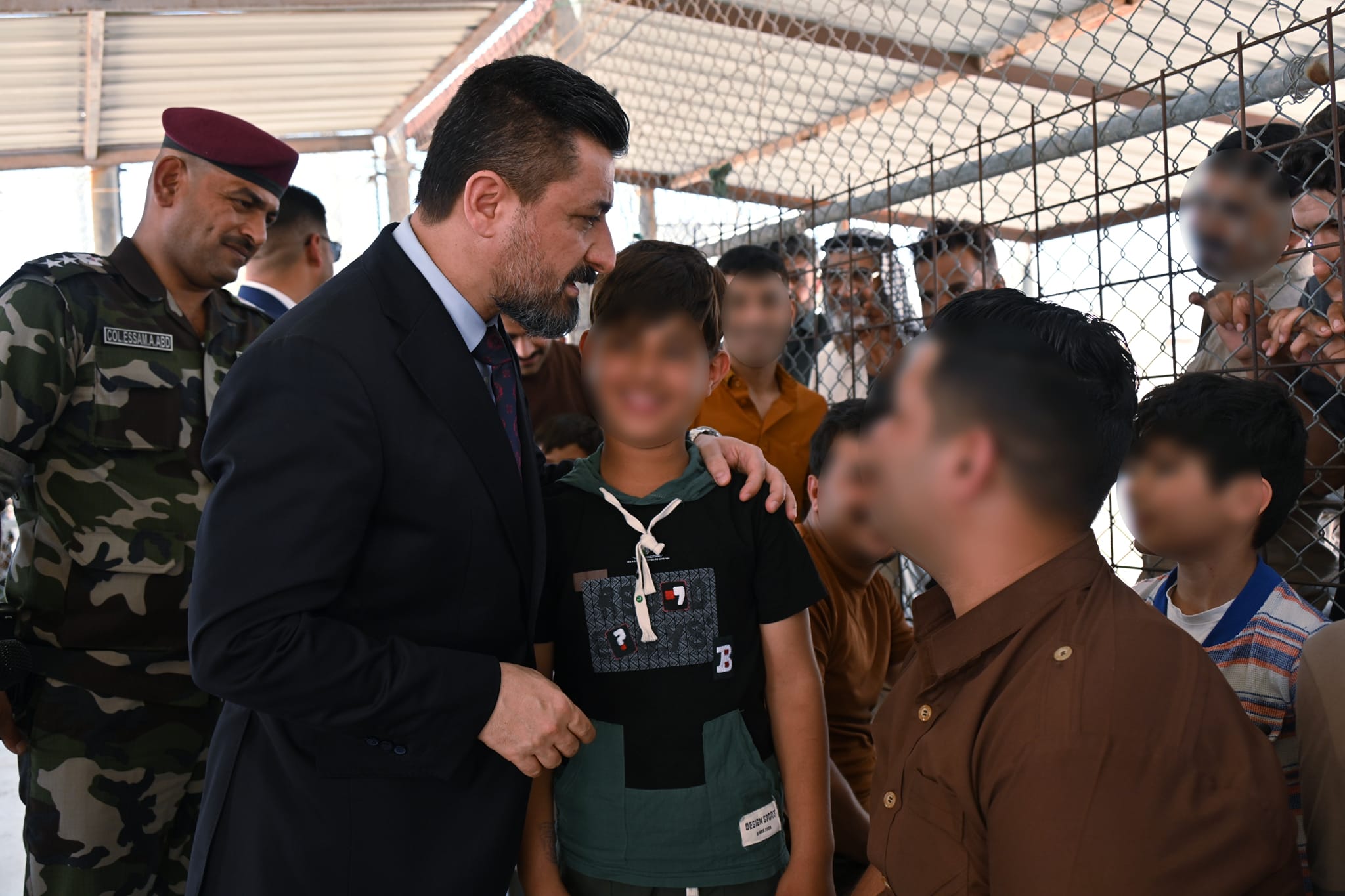 وزير العدل د. خالد شواني يزور سجن الكرخ المركزي ويوجه بتهيئة الوسائل والظروف الملائمة لضمان سير المواجهات بشكل مناسب