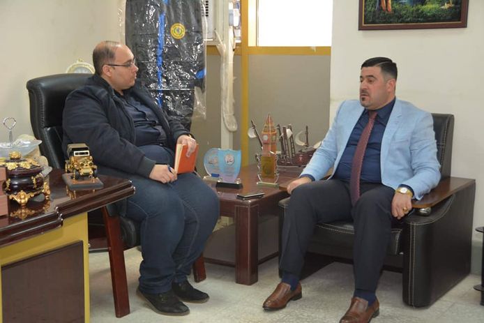عقد اجتماعا بمدير قسم الجودة الشاملة والتطوير المؤسسي بالامانة العامة لمجلس الوزراء