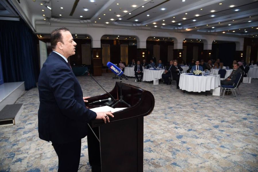 وكيل وزارة العدل للشؤون الإدارية والمالية يشارك في المؤتمر الخاص باعلان واطلاق دراستي  واقع سيادة القانون في العراق والاطار القانوني لحق مشاركة النساء والشباب في مواقع صنع القرار 