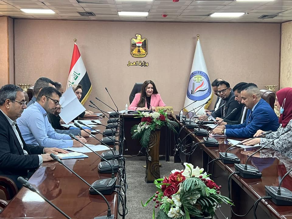 وزارة العدل تنظم اجتماعاً لفريق تطبيق الاستراتيجية الوطنية للنزاهة ومكافحة الفساد