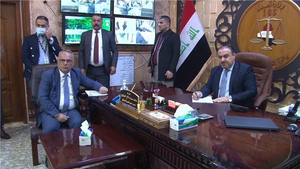 ضمن سلسلة زياراته للسجون في العراق