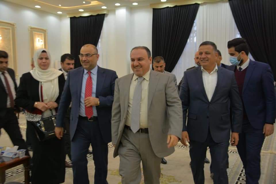 وزير العدل يلتقي محافظ ديالى لبحث التعاون المشترك ودعم ‏كافة الدوائر العدلية في المحافظة