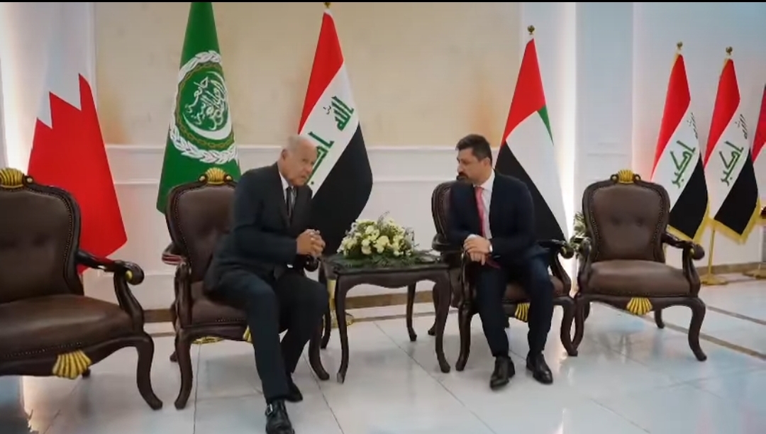 وزير العدل د.خالد شواني  يستقبل الأمين العام ل‍جامعة الدول العربية السيد احمد ابو الغيط.