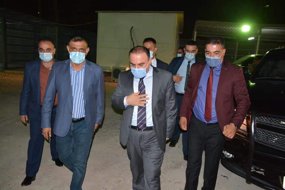 لمتابعة الاجراءات الاحترازية المتخذة لمواجهة مرض وباءكورونا