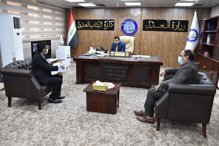 بناءً على توجيهات وزير العدل