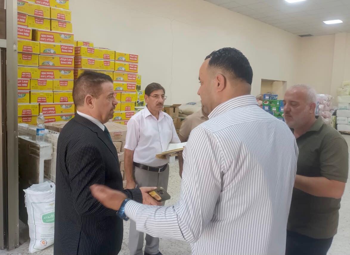 اللجنة الوزارية الخاصة بمتابعة شؤون السجناء في الاقسام الاصلاحية تجري زيارة تفتيشـية الى سجن الرصافة ( الأولى والثانية والخامسة)