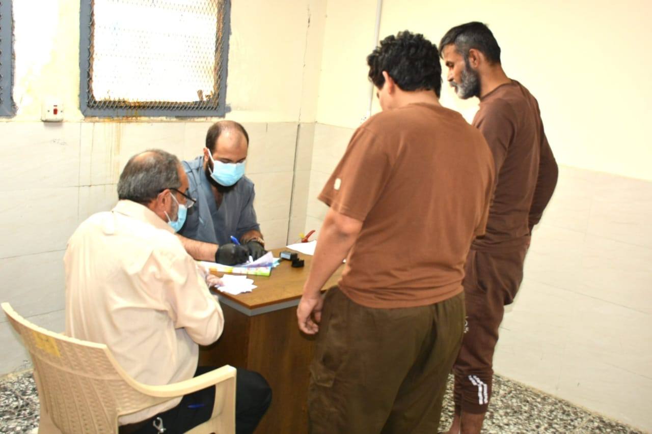 شعبة الصحة في سجن العدالة/2 تواصل أعمالها لتقديم رعاية طبية متكاملة للنزلاء