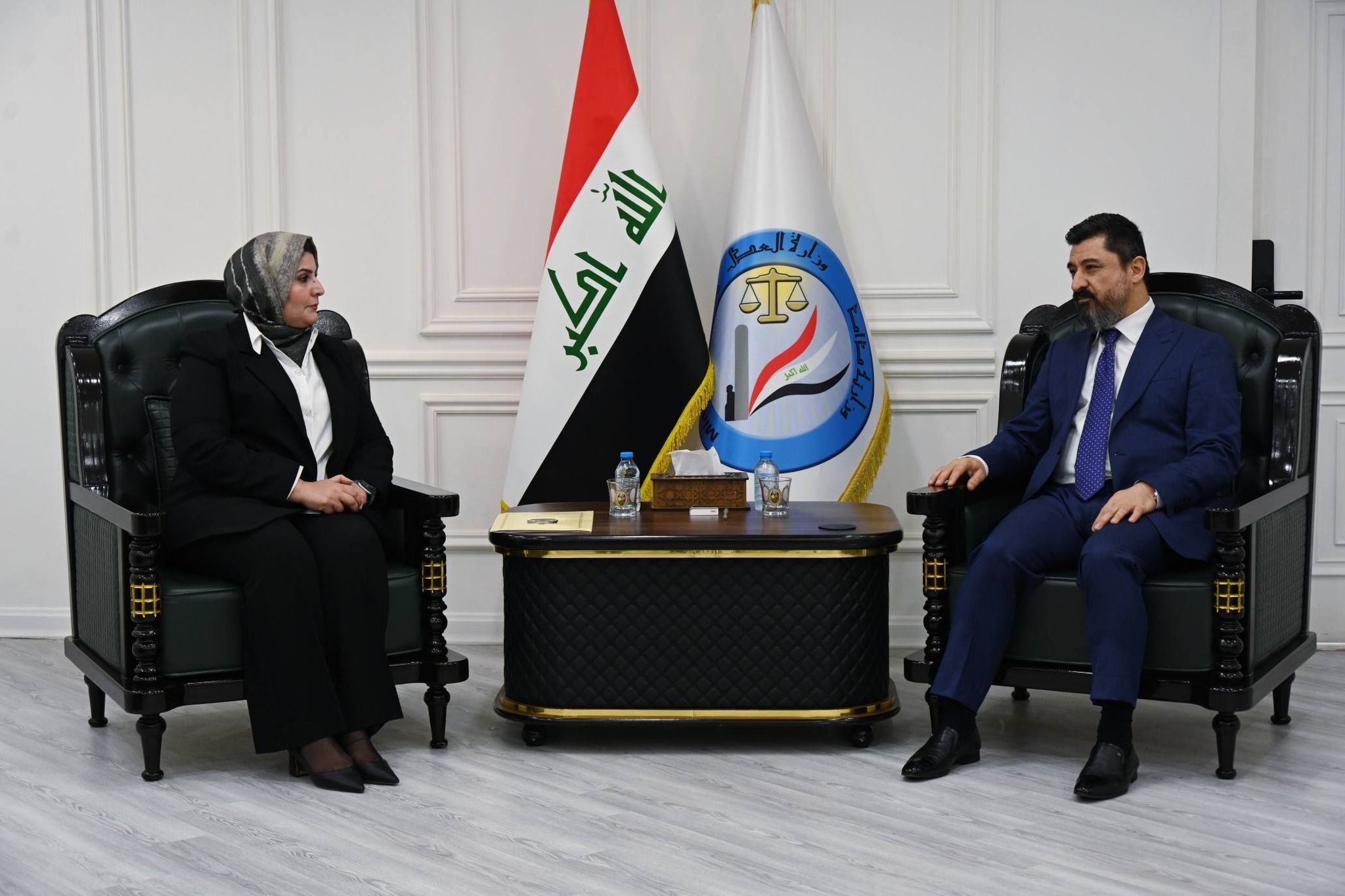 خلال لقائه رئيس الهيئة العامة لمراقبة تخصيص الواردات الاتحادية.. وزير العدل : يوكد اهمية الجهود الحكومية في تعزيز الشراكات مع المؤسسات ذات العلاقة لضمان الاستخدام الامثل للموارد