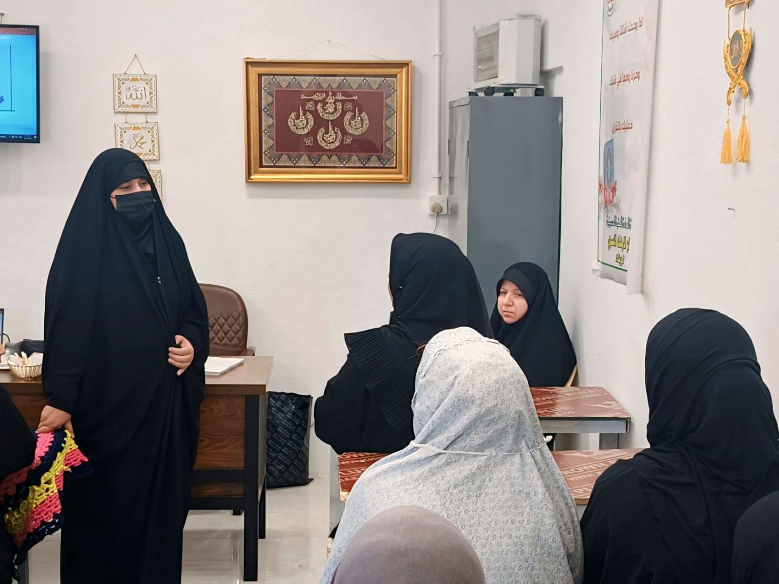 بمناسبة ذكرى وفاة الرسول الأعظم..بالتعاون مع العتبة الحسينة المقدسة سجن البلديات ينظم محاضرة دينية حول صون كرامة المرأة