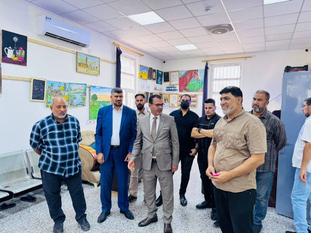 افتتاح دورة لتعليم الخياطة للنزلاء في سجن الناصرية الإصلاحي ضمن برنامج التأهيل للنزلاء