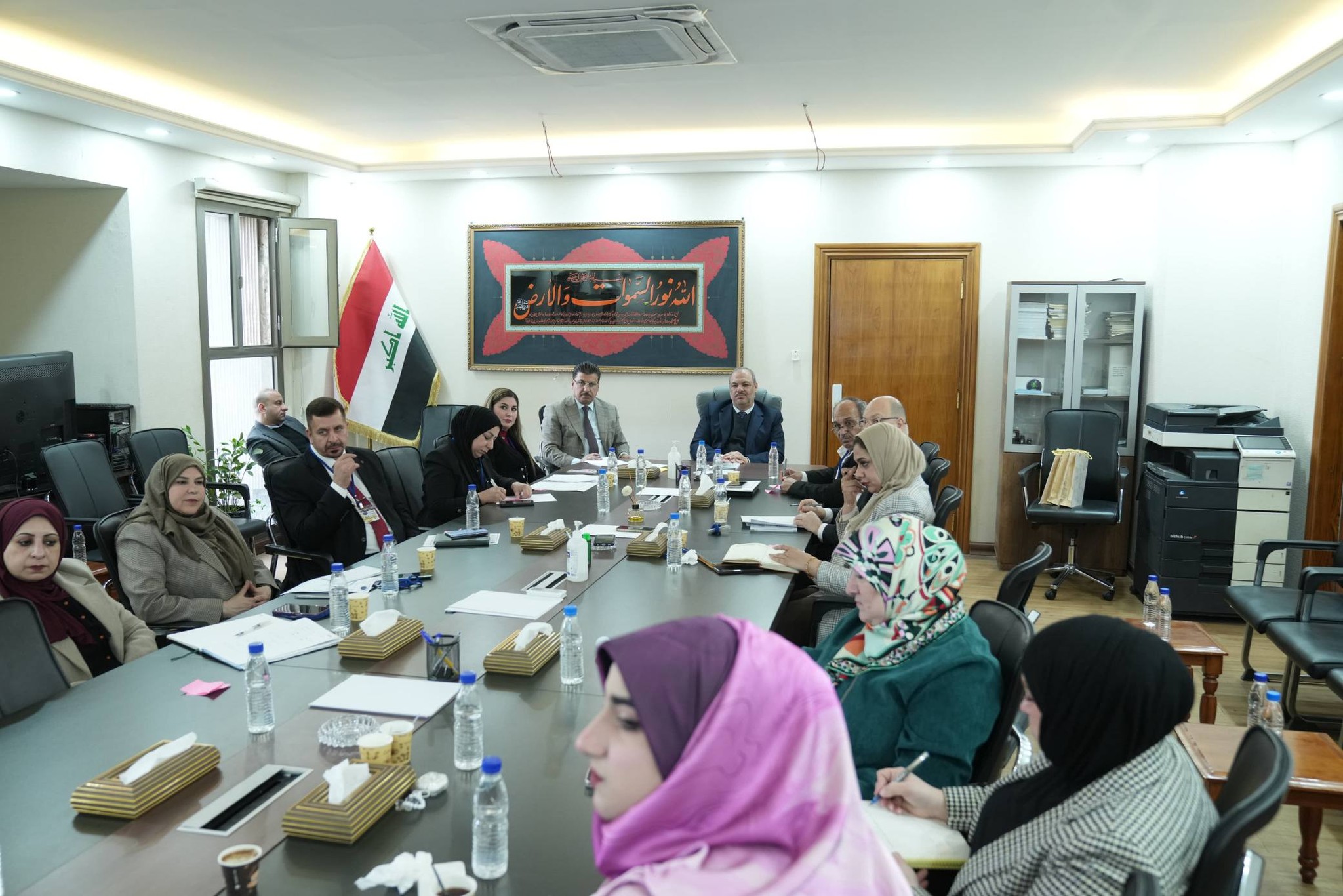 اللجنة الدائمة للعمل التطوعي في وزارة العدل تشارك في الورشة الثالثة لتعزيز المبادرات المجتمعية