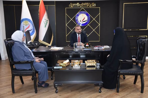 مدير عام دائرة الكتاب العدول يستقبل عددا من المراجعين ضمن اللقاءات الأسبوعية
