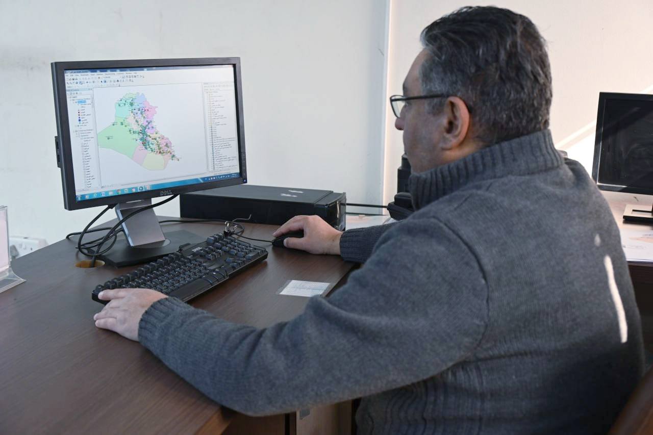 ضمن توجه الوزارة لتعزيز استخدام التقنيات الحديثة في دوائرها ...العدل تعلن استحداث شعبة نظم المعلومات الجغرافية ( GIS )