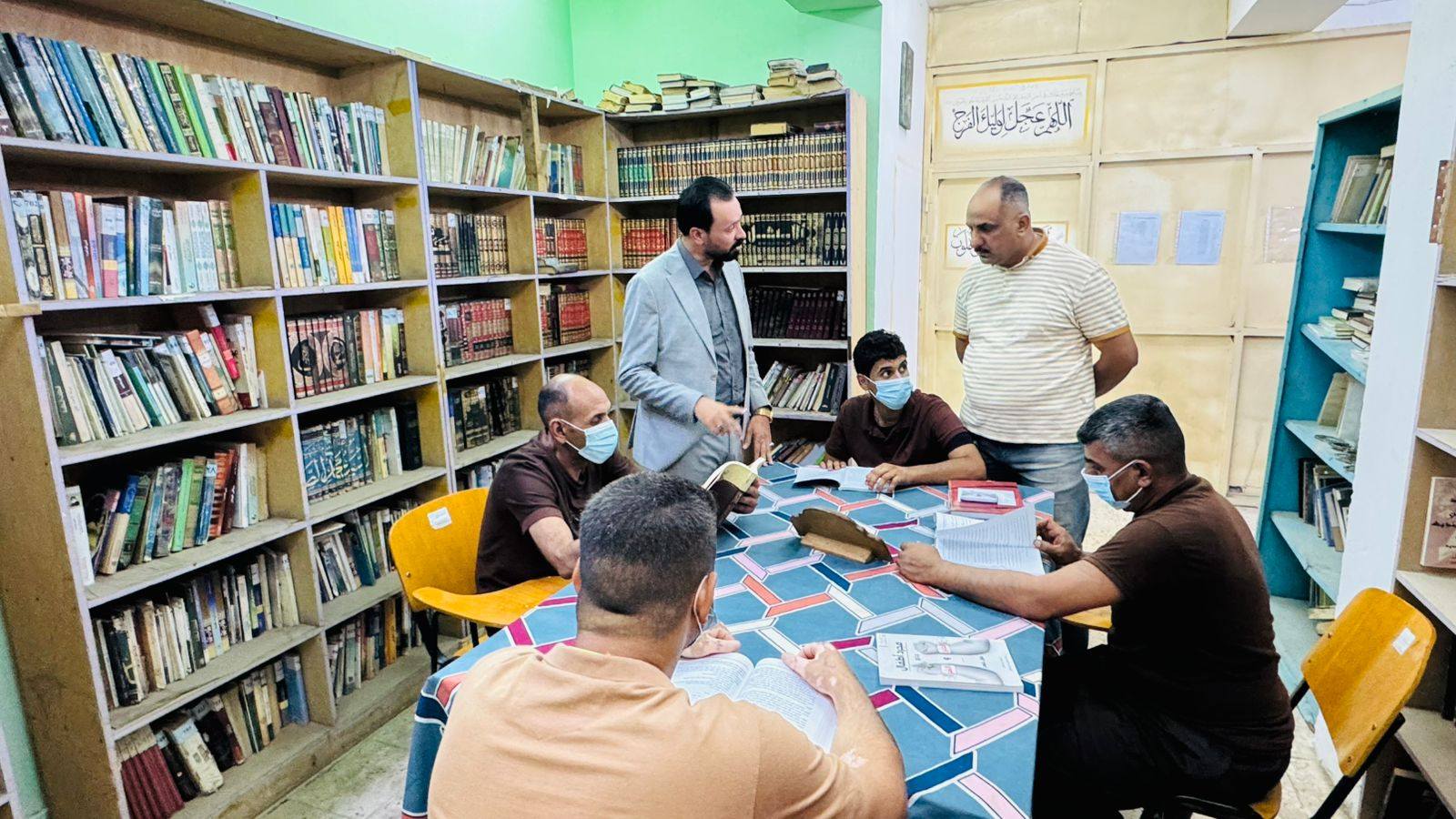 سجن الحلة المركزي يطلق دورات تدريبية خاصة بالمجالات الادبية للنزلاء